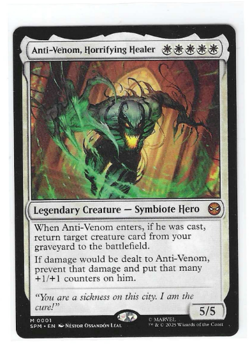 Magic The Gathering Spider-Man - Anti-Venom, Horrifying Healer - Regular M 0001 - Image 1