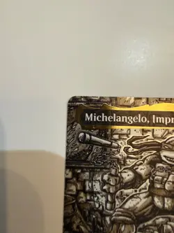 Michelangelo, Improviser (Borderless) (Gold-Stamped Signature) Teenage Mutant... - Image 5
