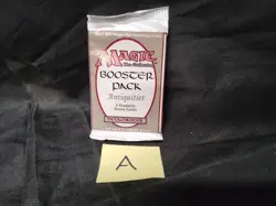 MTG Magic The Gathering English Antiquities Booster Pack - 1993 (Listing A) - Image 1