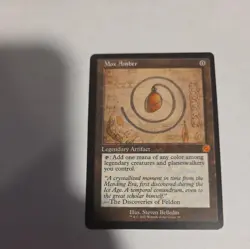 Mox Amber (Schematic) The Brothers' War: Retro Frame Artifacts Regular - Image 1