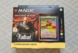 🔥🚀 MTG Fallout Hail Caesar Commander Deck Universes Beyond Magic The Gathering - Image 1