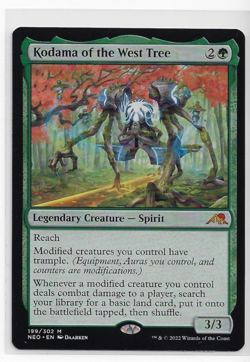 Kodama of the West Tree Kamigawa: Neon Dynasty Regular (MP) 199/302 - Image 1