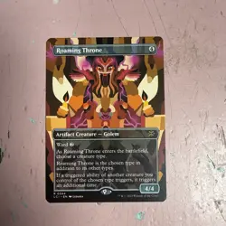 Roaming Throne (Borderless) The Lost Caverns of Ixalan Regular - Image 1