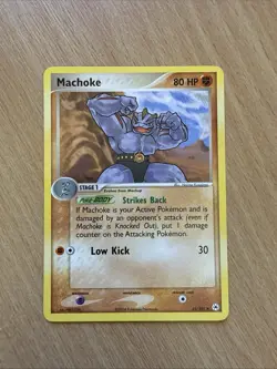 Machoke 41/101 - Vintage Pokemon TCG Card - EX Hidden Legends 2004 - NM - Image 1
