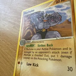 Machoke 41/101 - Vintage Pokemon TCG Card - EX Hidden Legends 2004 - NM - Image 3