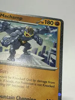 Machamp 068/165 Cosmos Holo Sam's Club 151 Exclusive Promo Pokemon TCG SWIRL 🌀 - Image 2