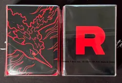 Pokemon Team Rocket's Moltres Deck Box Lot of 2 - Image 1