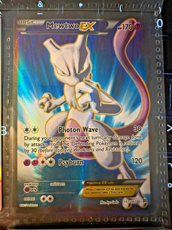 Pokemon XY Breakthrough Mewtwo Ex 157/162 Full Art Rare Holo - Image 1