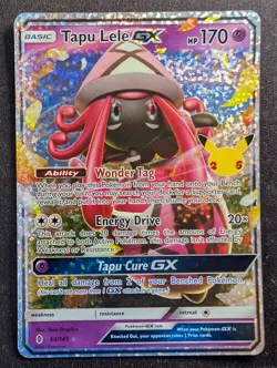 Tapu Lele GX - 60/145 Celebrations Classic Collection (Pokemon) - Image 1