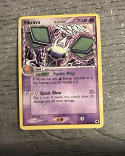 Pokemon Vibrava 24/101 EX Delta Species 70 HP Stage 1 Uncommon English Regular - Image 1