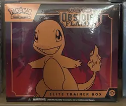 Pokemon Obsidian Flames Elite Trainer Box ETB New Factory Sealed 820650853913 - Image 1
