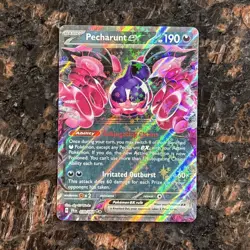 Pokemon TCG Pecharunt ex 039/064 Shrouded Fable Double Rare Holo - Image 1