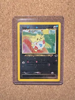 2001 Pokemon Southern Islands Reverse Holo Togepi 4/18 - Image 1
