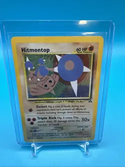 Pokemon TCG Hitmontop Neo Discovery 3/75 Holo 1st Edition Holo Rare - Image 1