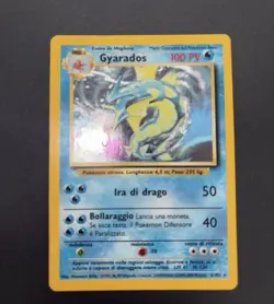 6/102 Pokemon Gyarados Holo Set Base No Shining Charizard No Prima Edizione - Image 3