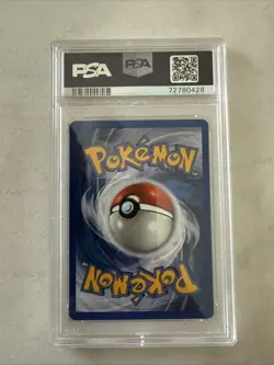 Pokemon EX 2005 Unseen Forces Tyrogue Reverse Holo Card #33 PSA 7 - Image 2