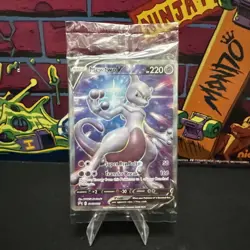 SEALED NM Mewtwo V Black Star Promo Full Art Holo Pokemon SWSH229 - Image 1
