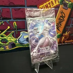 SEALED NM Mewtwo V Black Star Promo Full Art Holo Pokemon SWSH229 - Image 2