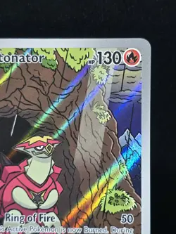 Pokemon Turtonator 146/142 Stellar Crown Illustration Rare Full Art Near Mint - Image 3
