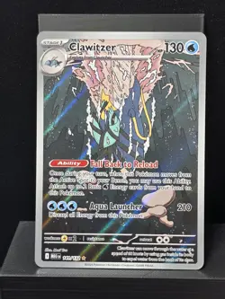 Pokemon Clawitzer 141/132 Illustration Rare Mega Evolution - Image 2