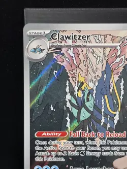 Pokemon Clawitzer 141/132 Illustration Rare Mega Evolution - Image 5