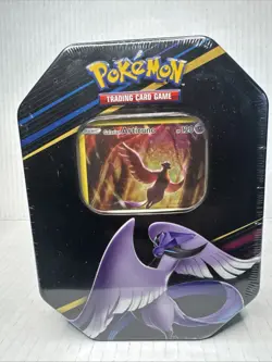 TCG Pokemon Game Galarian Articuno Crown Zenith Tin Pokemon SEALED - Image 1