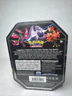TCG Pokemon Game Galarian Articuno Crown Zenith Tin Pokemon SEALED - Image 3
