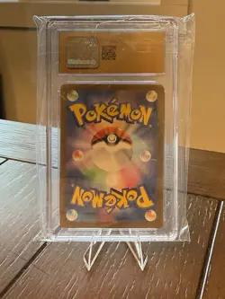 Pokemon Leafeon ex 003/187 Terastal Fest Double Rare Holo CGC 10 Japanese - Image 2