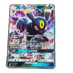 Pokemon Umbreon GX 80/149 Ultra Rare Holo SM Base Set 200HP Darkness - Image 1