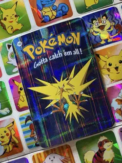 Pokemon 151 Vintage Pocket Monsters Vending HOLO Prism Sticker 2000 Nintendo - Image 1