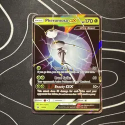 Pheromosa GX SM66 2017 Black Star Promo Pokemon TCG Near Mint Condition GMT - Image 1