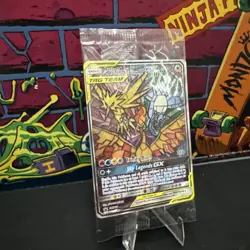 SEALED Moltres Zapdos & Articuno GX Hidden Fates Pokemon Black Star Promo SM210 - Image 2