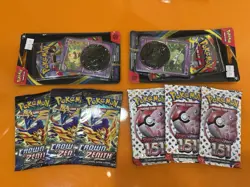 Pokemon Sealed Lot (151, Crown Zenith, Phantasmal Flames) - Image 1