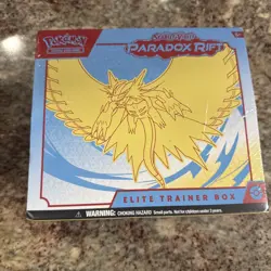Paradox Rift ROARING MOON ETB Elite Trainer Box Pokemon TCG New Factory Sealed - Image 1