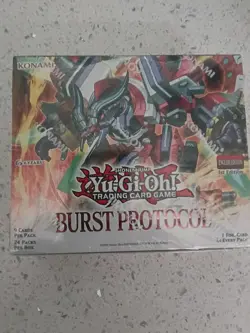 YuGiOh! Burst Protocol - Booster Box Factory Sealed 1st Edition - 24 Packs - Image 1