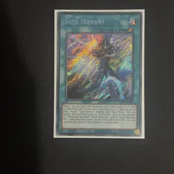 Yu-Gi-Oh! Soul Servant Secret Rare LDS3 EN095 Limited Edition - Image 1