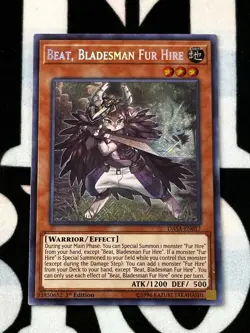 Beat, Bladesman Fur Hire DASA-EN017 Dark Saviors 1st Edition LP - Image 1