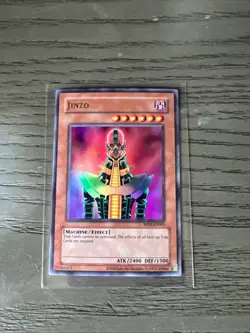 Yugioh! Jinzo Ultra Rare Near Mint Unlimited RP02-EN001 (2024 Reprint) - Image 1