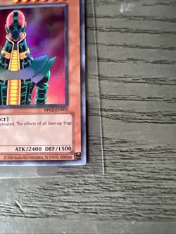 Yugioh! Jinzo Ultra Rare Near Mint Unlimited RP02-EN001 (2024 Reprint) - Image 4