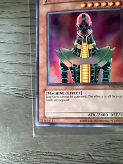 Yugioh! Jinzo Ultra Rare Near Mint Unlimited RP02-EN001 (2024 Reprint) - Image 5