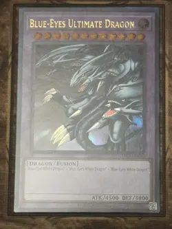 Yugioh! Blue-Eyes Ultimate Dragon - LDK2-ENK40 - Ultra Rare - Unlimited Edition - Image 1