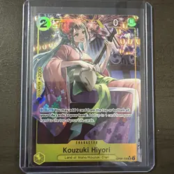 Kouzuki Hiyori Alt Art SR Wings of the Captain OP06-106 NM One Piece TCG - Image 1