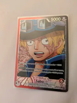 Sabo (004) (Alternate Art) OP13-004 Carrying On His Will - Image 1