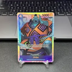 Jinbe - OP07-045 One Piece TCG 500 Years in the Future Foil Super Rare SR NM/M - Image 1
