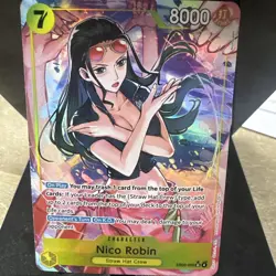 Nico Robin Alt Art EB03-055 SR - English NM One Piece Heroines - Image 1