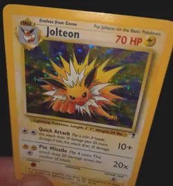 Pokemon Jolteon 14/110 Legendary Treasures Holo Rare Card Vintage NM NEAR MINT! - Image 1
