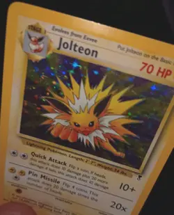 Pokemon Jolteon 14/110 Legendary Treasures Holo Rare Card Vintage NM NEAR MINT! - Image 2