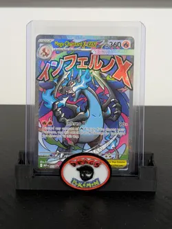 Pokemon Card 2025 MEGA CHARIZARD X EX MEP 023 Black Star Promo Mega Evolution - Image 1