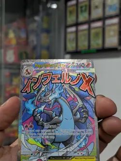 Pokemon Card 2025 MEGA CHARIZARD X EX MEP 023 Black Star Promo Mega Evolution - Image 3