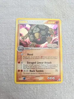 Golem - 6/92 - Pokemon Legend Maker Reverse Holo Card MP - Image 1